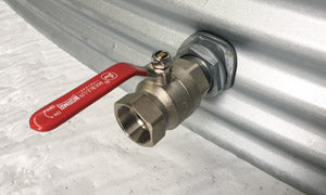 50mm Outlet & Ball Valve