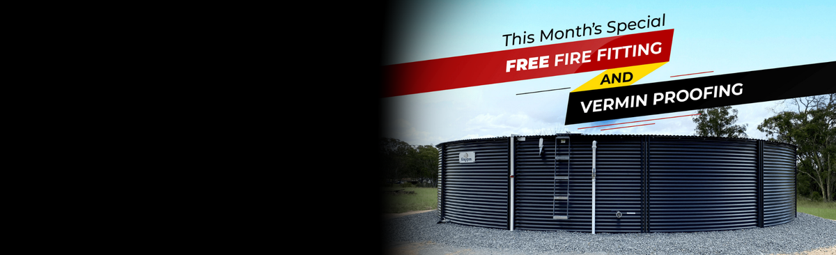 Australian Made Large Steel Water Tanks