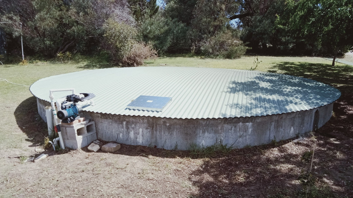 Water Tank Roof and Trusses