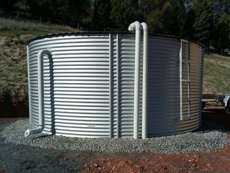 40000 litre water tank