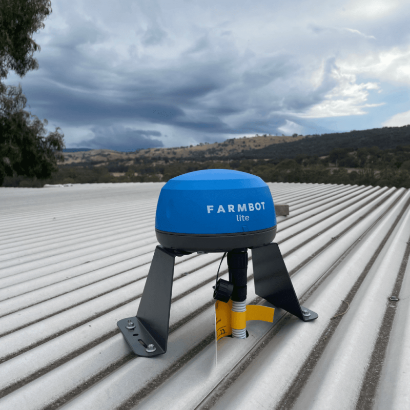 Farmbot on tank roof